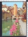 M6365 LE VIEL ANNECY LE PONT MORENS SUR LE CANAL FLEURI LE THIOU Haute-Savoie Viaggiata SB